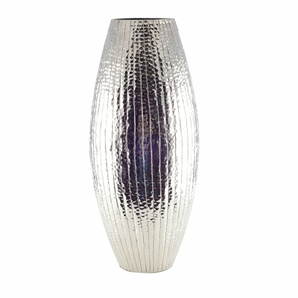 VAAS ARGENT BRILLANT 21X21X45CM