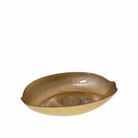 Golden Eye Oval Cup 15x21x4,5 cm