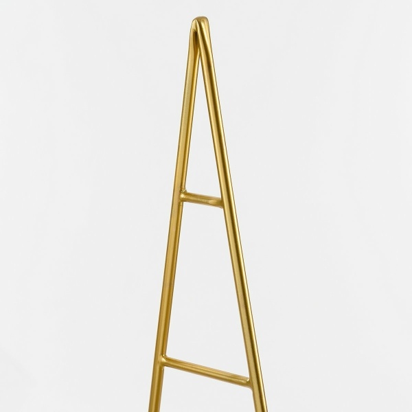 Decoratie Kerstboom - L50 x B15 x H152 cm - Metaal - Goud