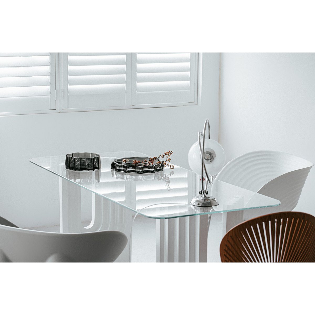 Modern-Classic Luxe schaal, stijlvol design, LENOX 08 Grey