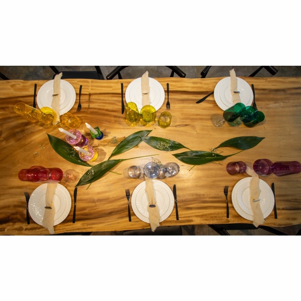 220 ml vergulde rand Champagne Cutters - veel 6