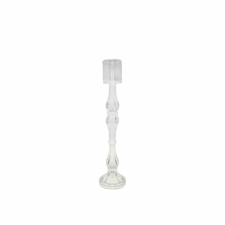 Transparant kandelaars groot model H41cm