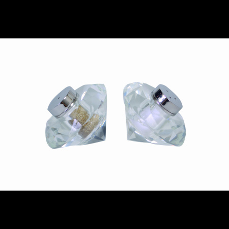 Zout en peperkristal 7 cm