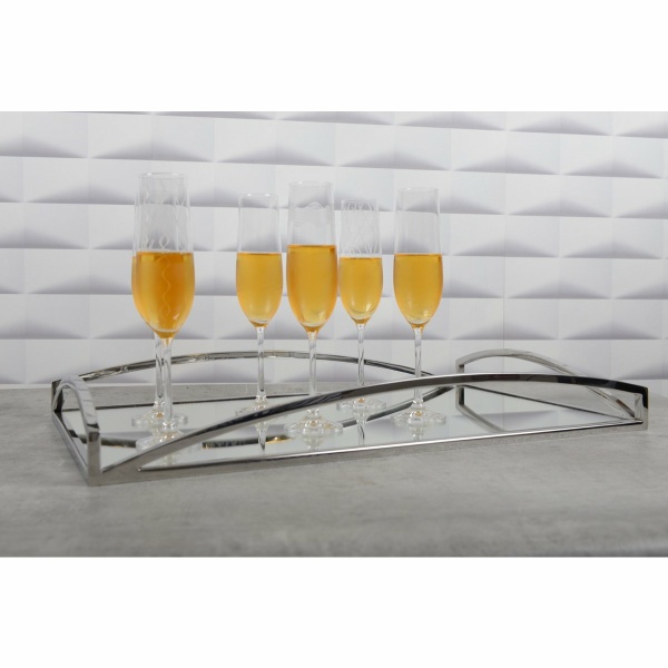Set van 6 tempo champagne fluiten