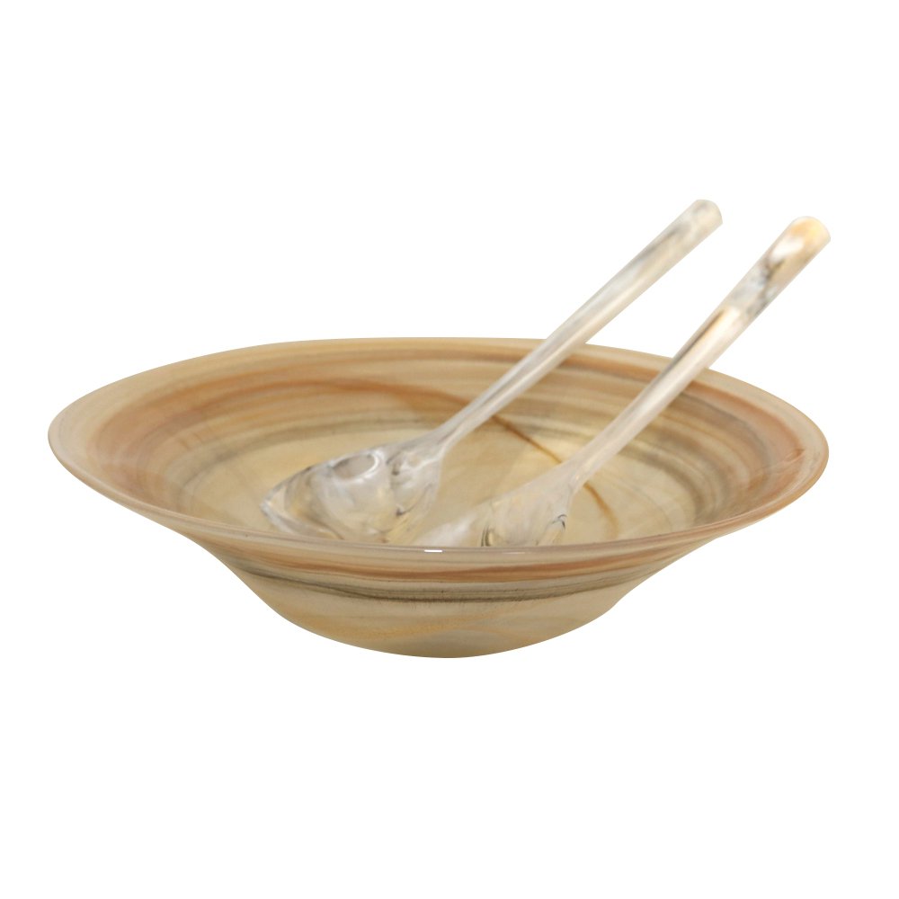 Sahara Glass Bowl 30x30x7.5 cm