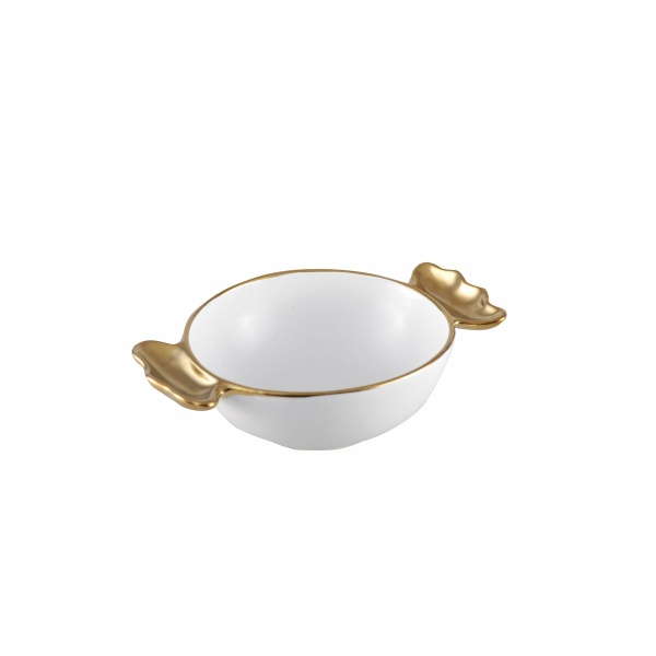 Candy Candle Heads Golden Handles 14x14x6cm