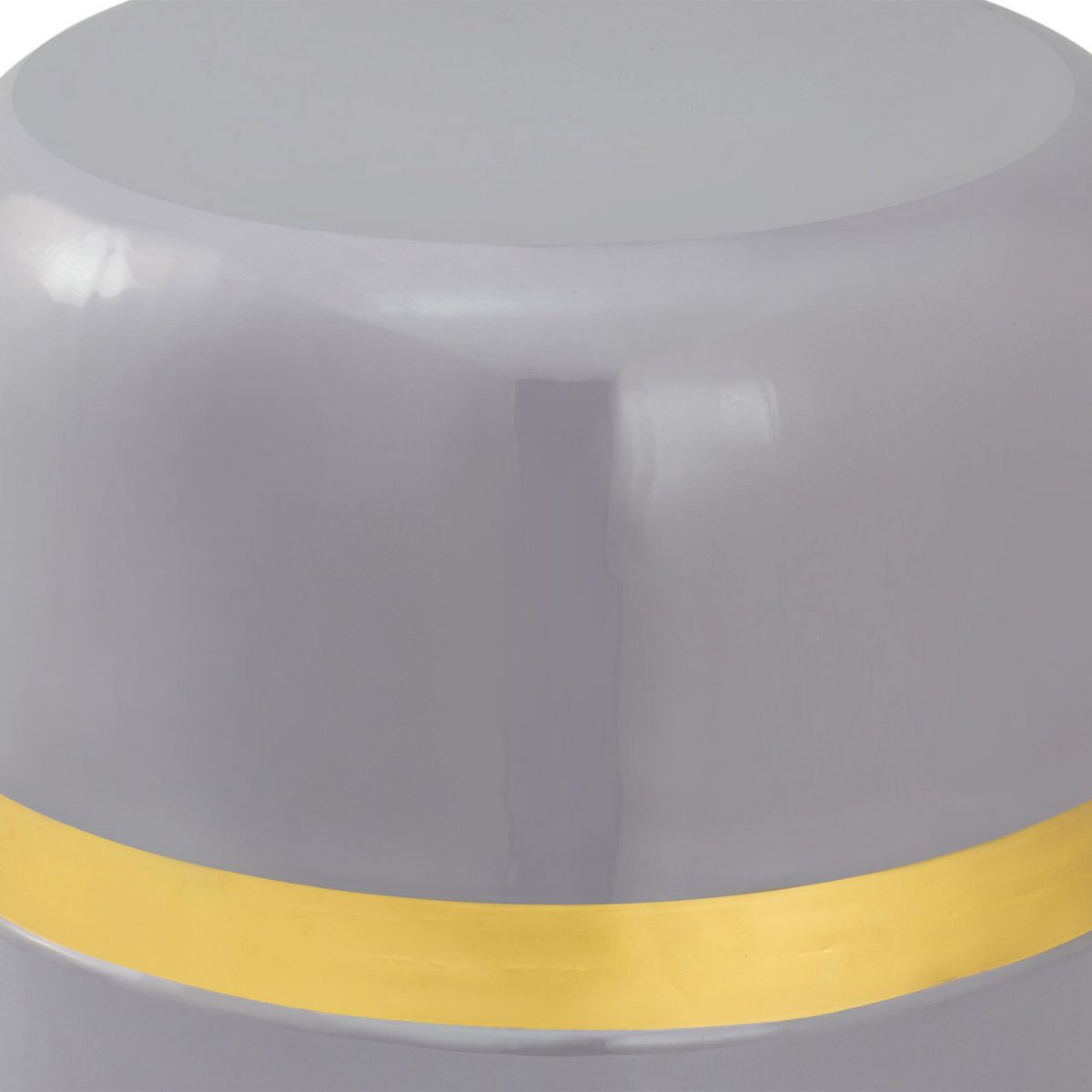 Decotisch tafeltafel rond Ø 34 uur 36 cm lamptafel soft beverley tafel metaal en glazuur
