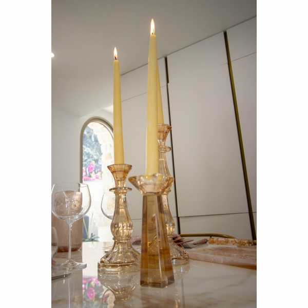 H16cm Amber -knop