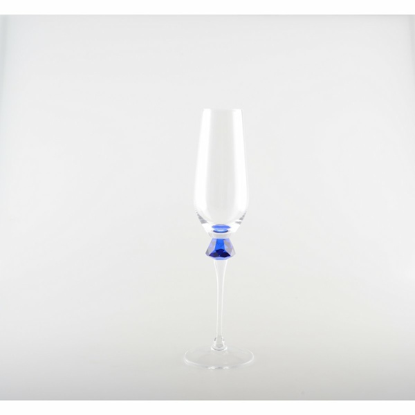 Flutes met 4 -gekleurde diamantvoet - veel van 4
