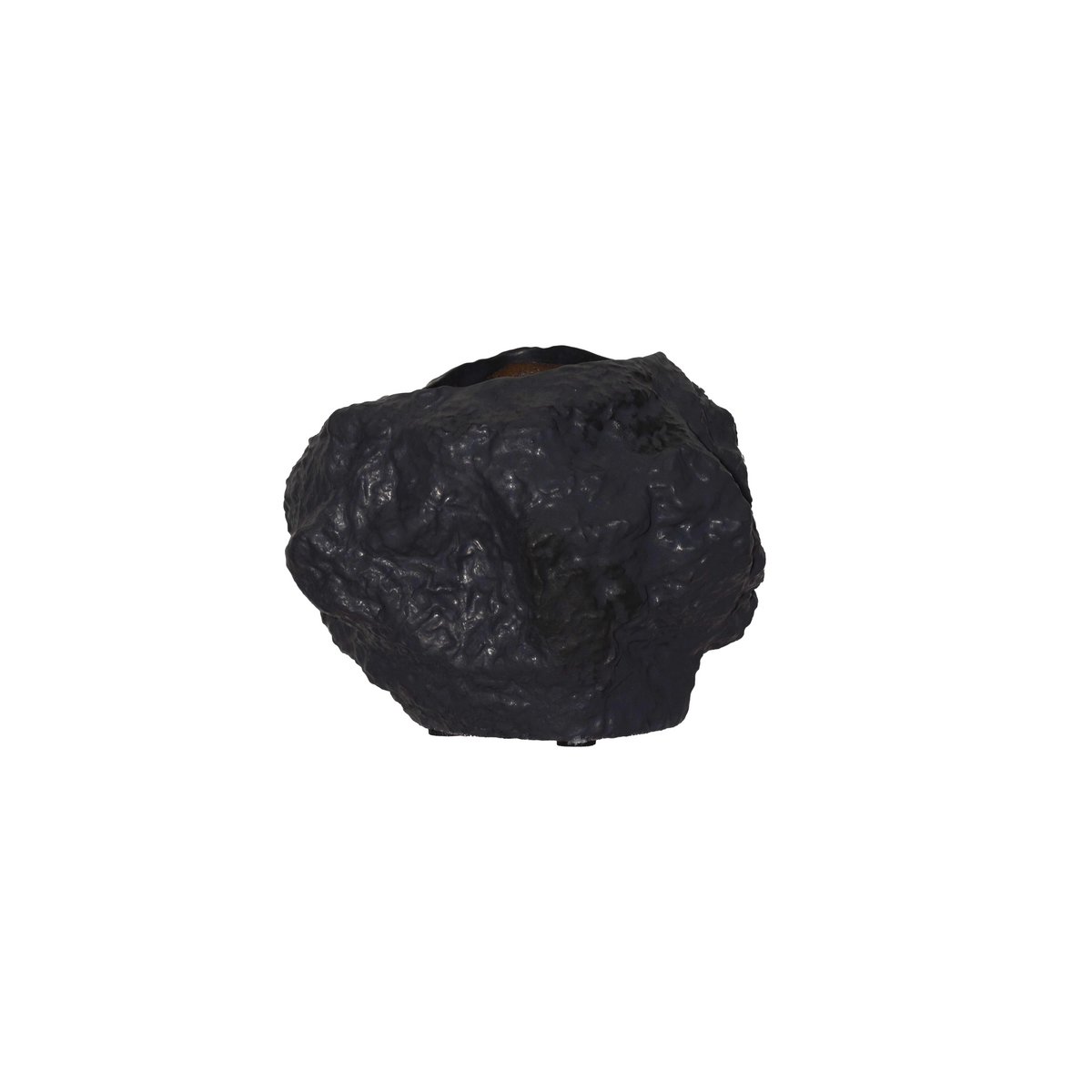 Keramische vaas m. look van rock, trendy natuurlijk design. CHU20ZW