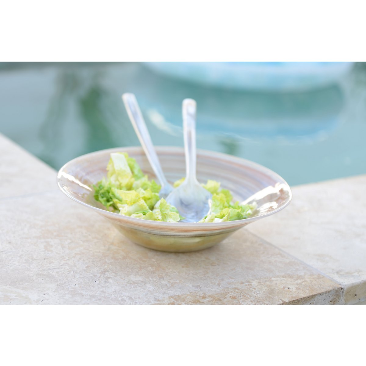 Sahara Glass Bowl 30x30x7.5 cm