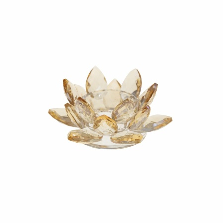 Lotus Amber -knop 11x11x5cm