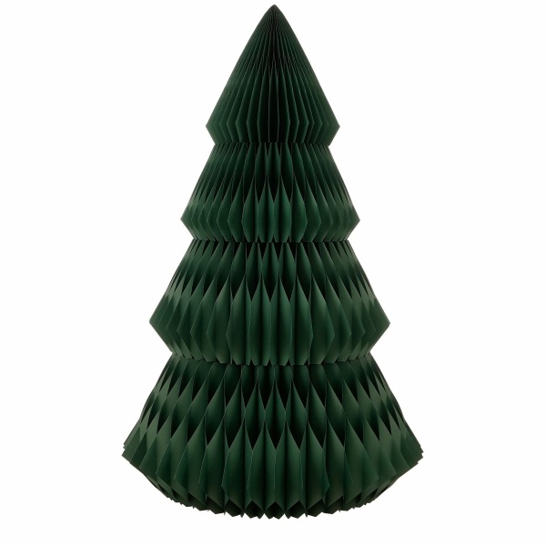 Decoratie Kerstboom - H212 x Ø120 cm - Papier - FSC Mix - Groen