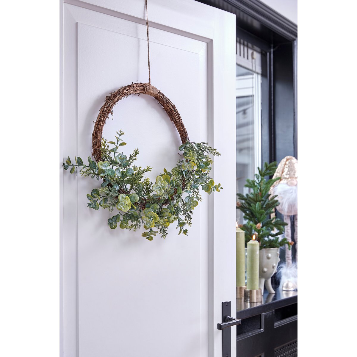 Kerstkrans - Ø45 cm - Groen