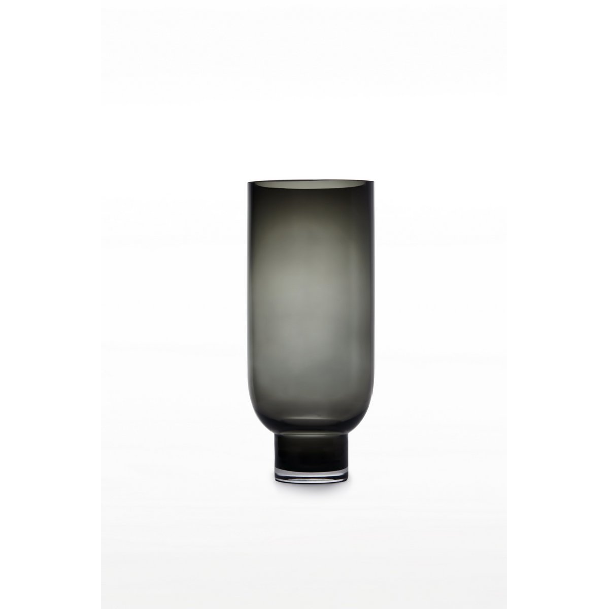 Moderne Luxe koffer van 9MM dik glas, donkergrijs, Sober design, OMAHA 28GR