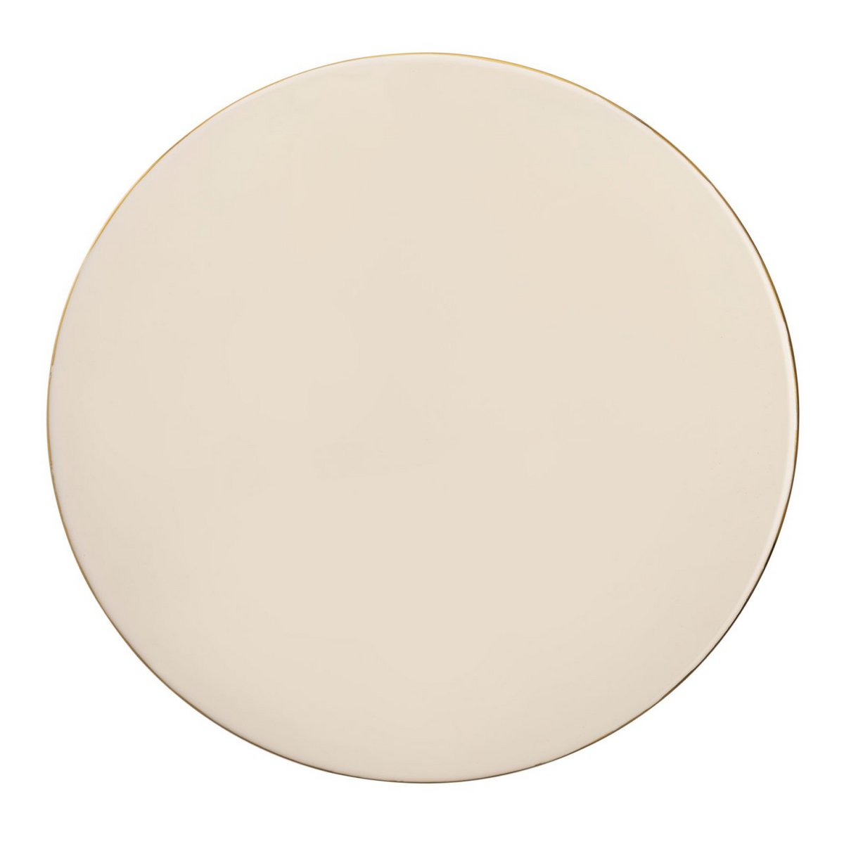 Bijzettafel rond ø 45 H 45 cm Decoratieve tafel Lampentafel Salontafel Glamtafel Metaal en email