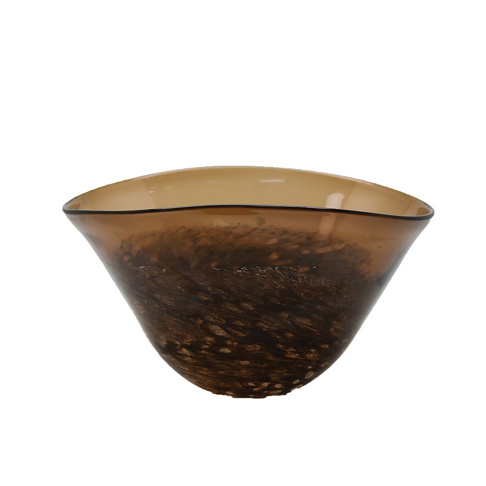 Bruine decoratieve snit 29x21x17cm