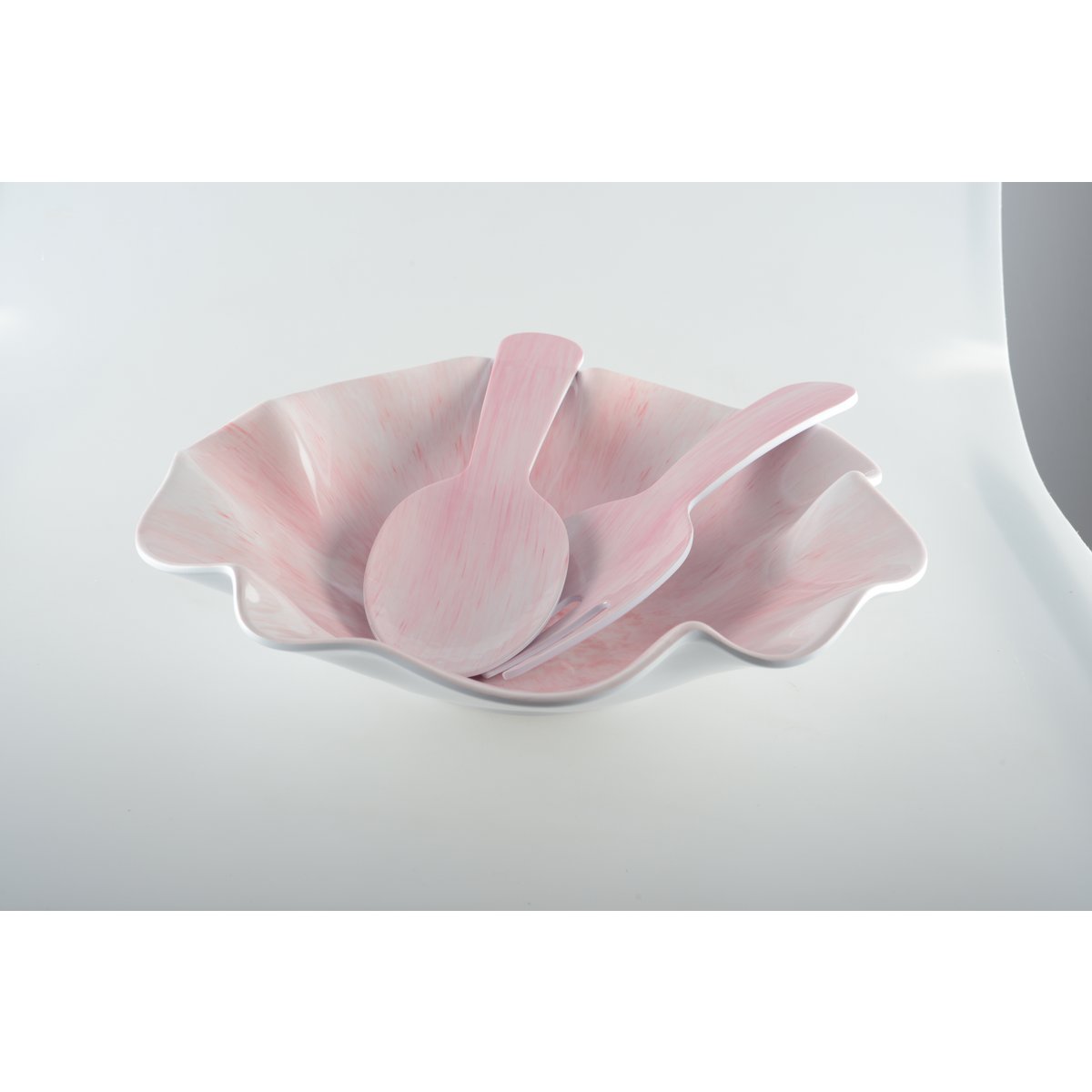 Rose Salad bestek in melamine 27x9.5x1cm