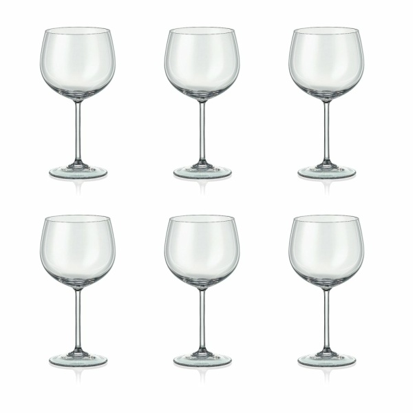 350 ml pioenwijnglazen - veel 6
