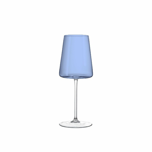400 ml 6 -gecoleerde wijnglazen - veel 6