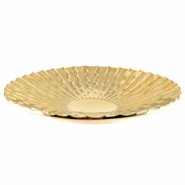 Briljante gouden decoratieve snit 36x36x5.5 cm