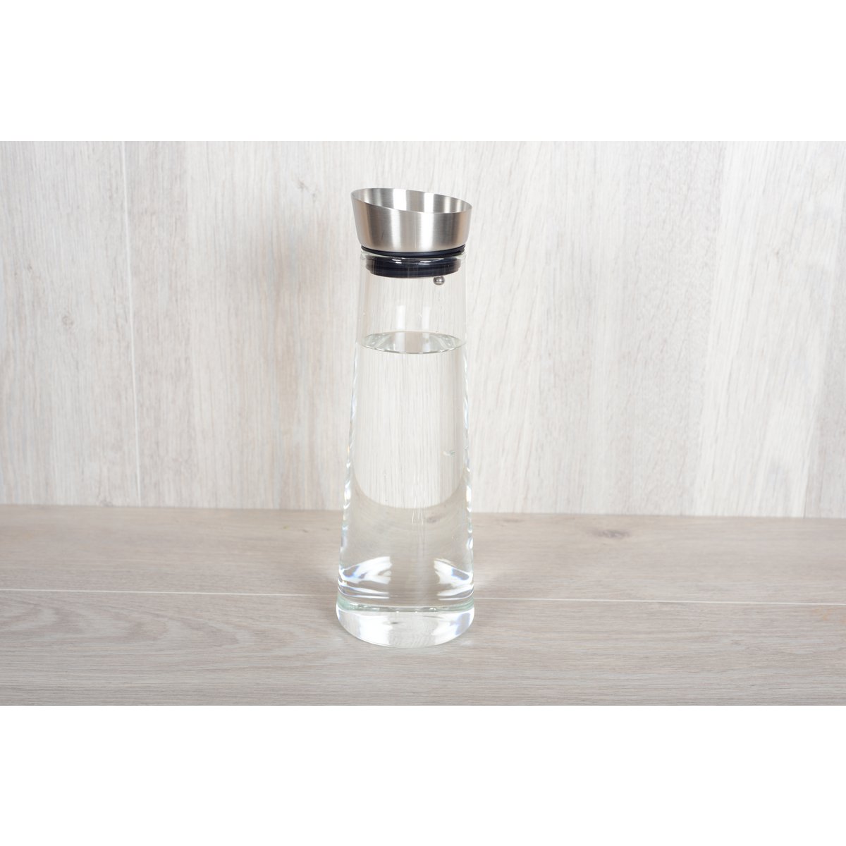 Glazen pichet metalen kurk 1.2l