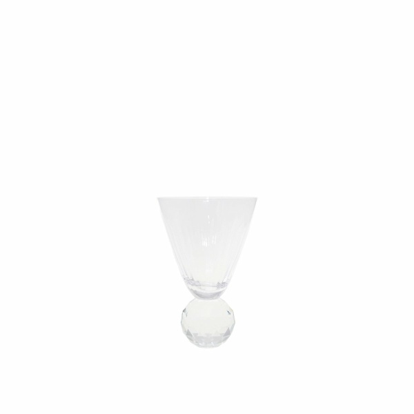 Wijnglazen met diamantvoet - veel van 4