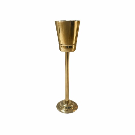 Gebouwd met gouden gouden champagne 21x21x84.5cm
