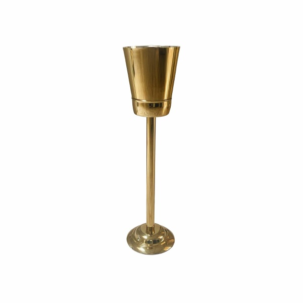 Gebouwd met gouden gouden champagne 21x21x84.5cm