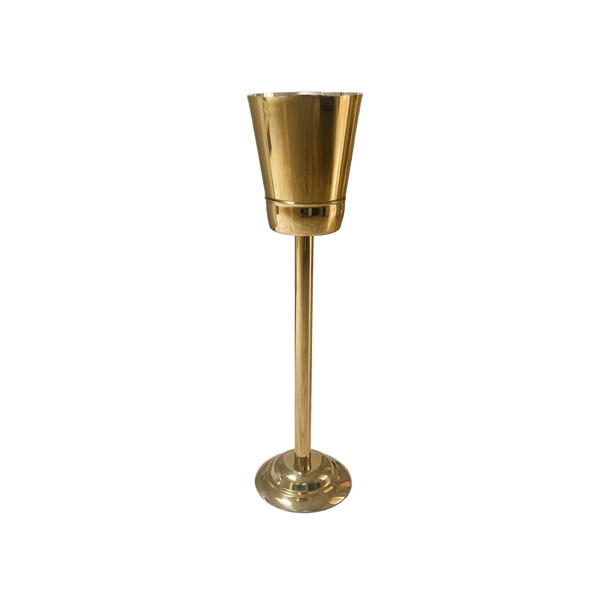 Gebouwd met gouden gouden champagne 21x21x84.5cm