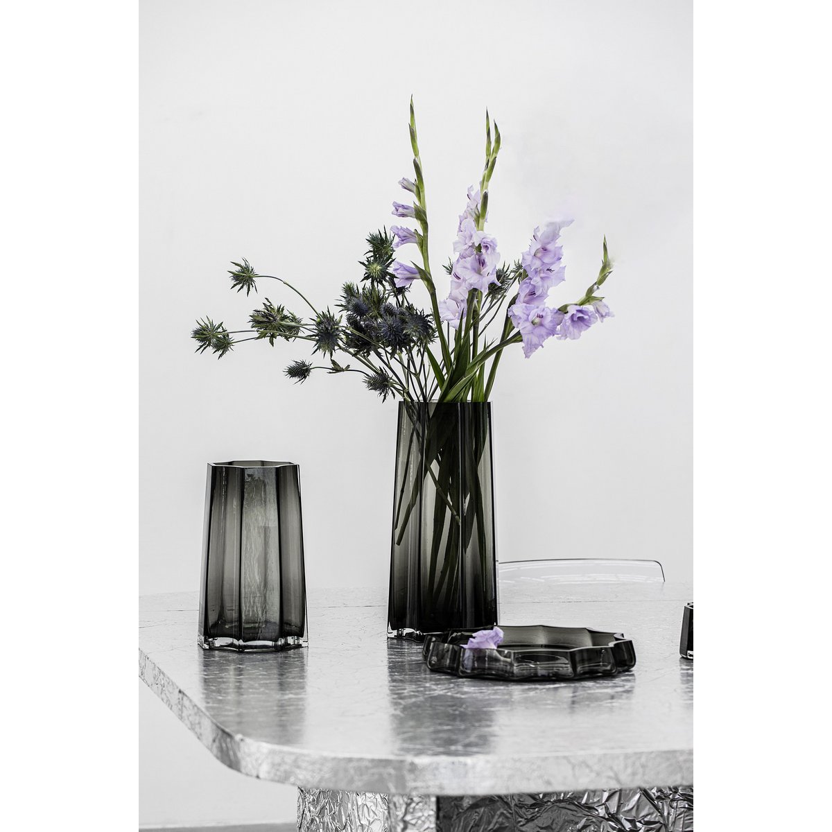 Modern-Klassiek Luxe grote kom of schaal, stijlvol design, LENOX 05 Grey