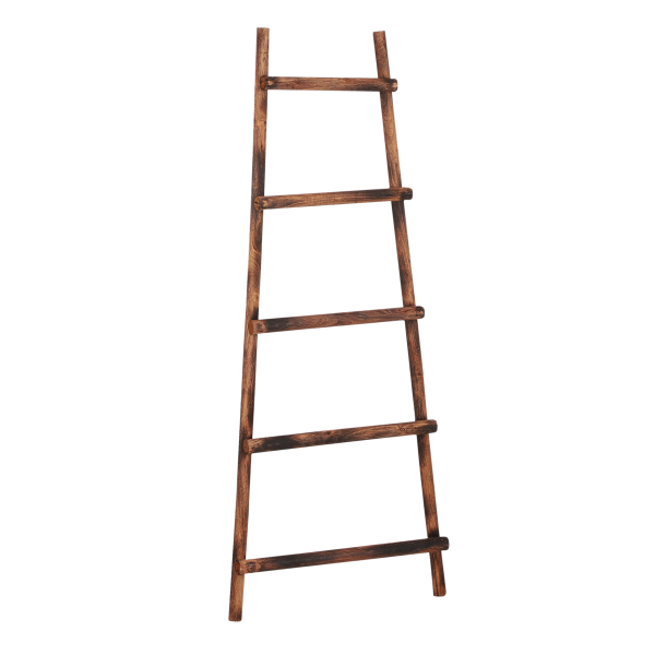 Decoratie Ladder - L29 x B49 x H119 cm - Bruin