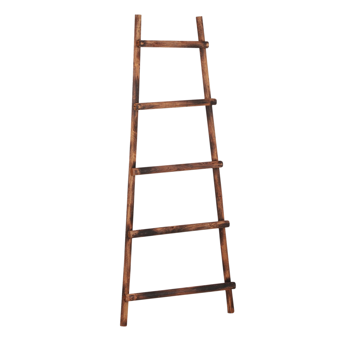 Decoratie Ladder - L29 x B49 x H119 cm - Bruin