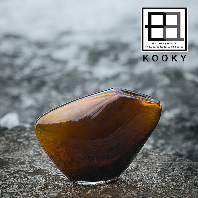 Moderne vaas, hoge design organische vorm, KOOKY16