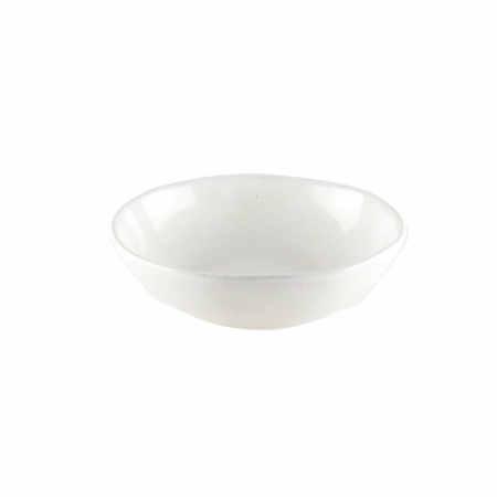 Witte holle plaat 18,7 cm