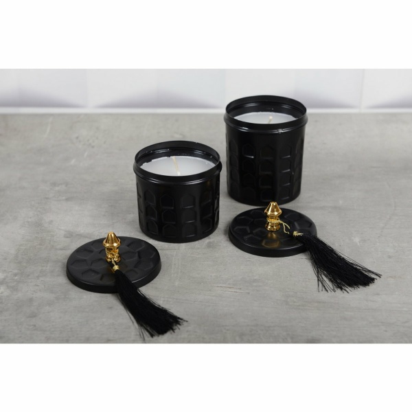Mat Black Box kaar vanille parfum 8*12 cm