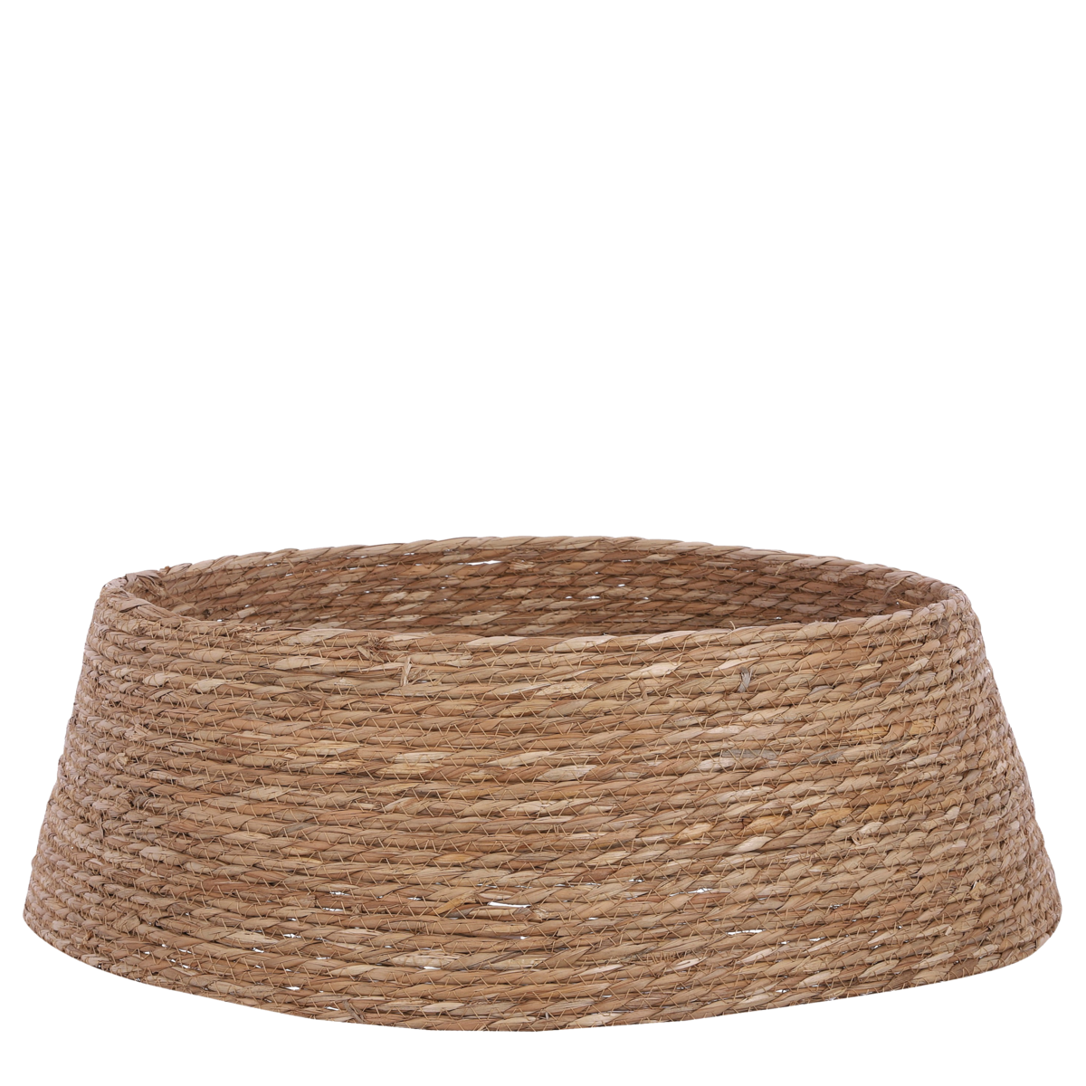 Kerstboomrok - H28 x Ø75 cm - Zeegras - Naturel Bruin