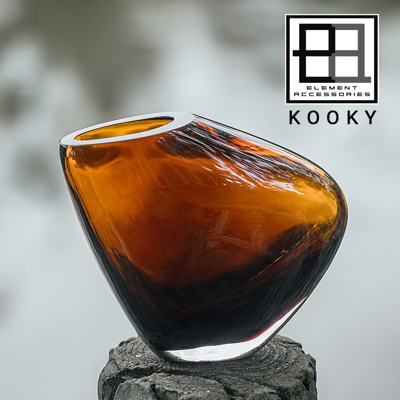 Moderne vaas, hoge design organische vorm, KOOKY16