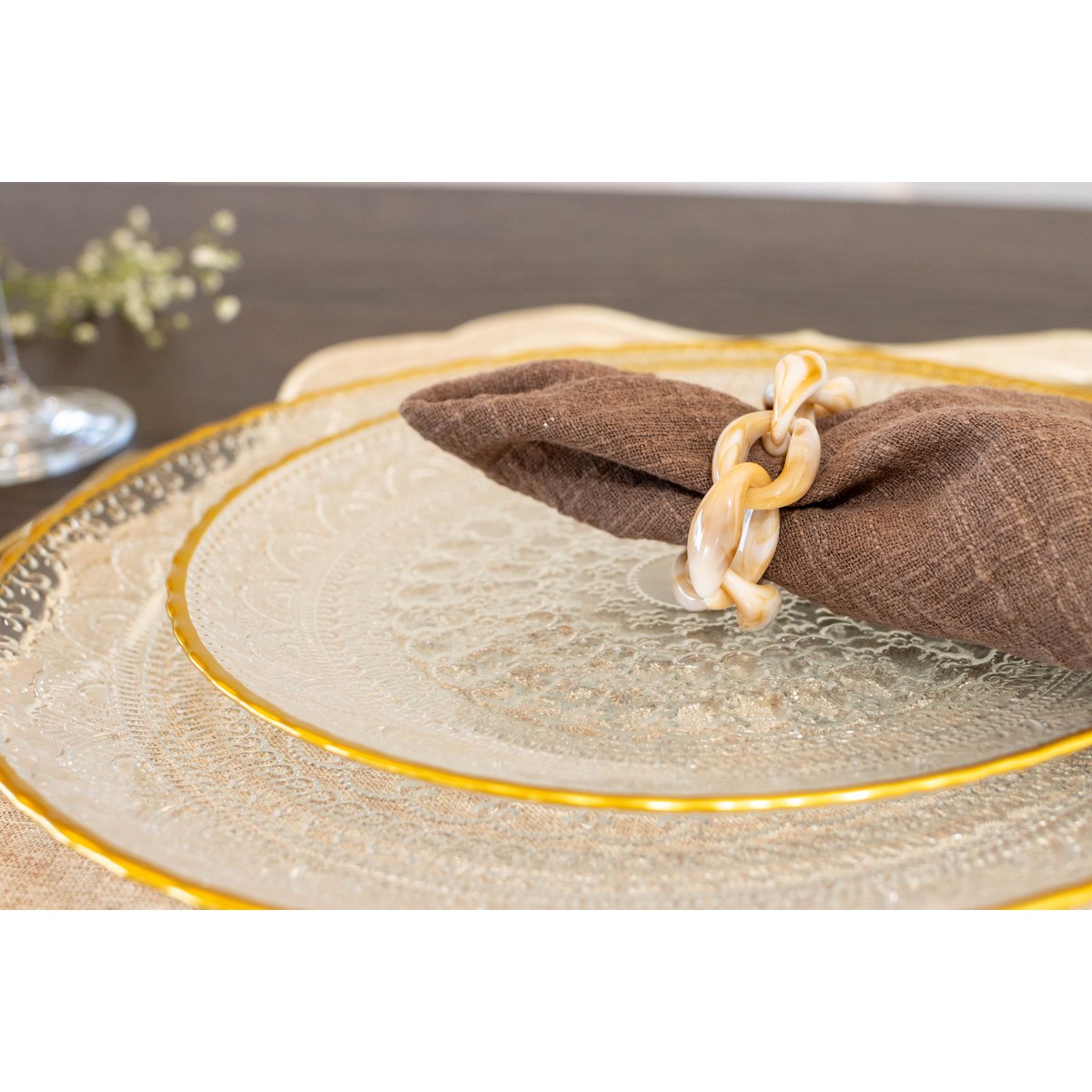 Goldline Dessert -plaat 21x21x2cm