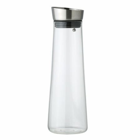 Glazen pichet metalen kurk 1.2l
