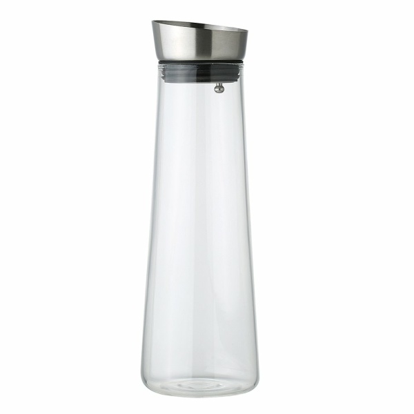 Glazen pichet metalen kurk 1.2l