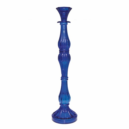 Blue Candlestick Large Model H41cm