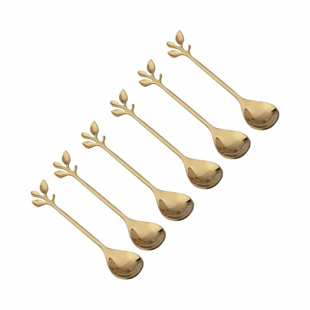 Gouden diverse bladdesserttafels - veel van 6