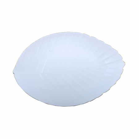 37 cm witte plaatpresentatieplaat