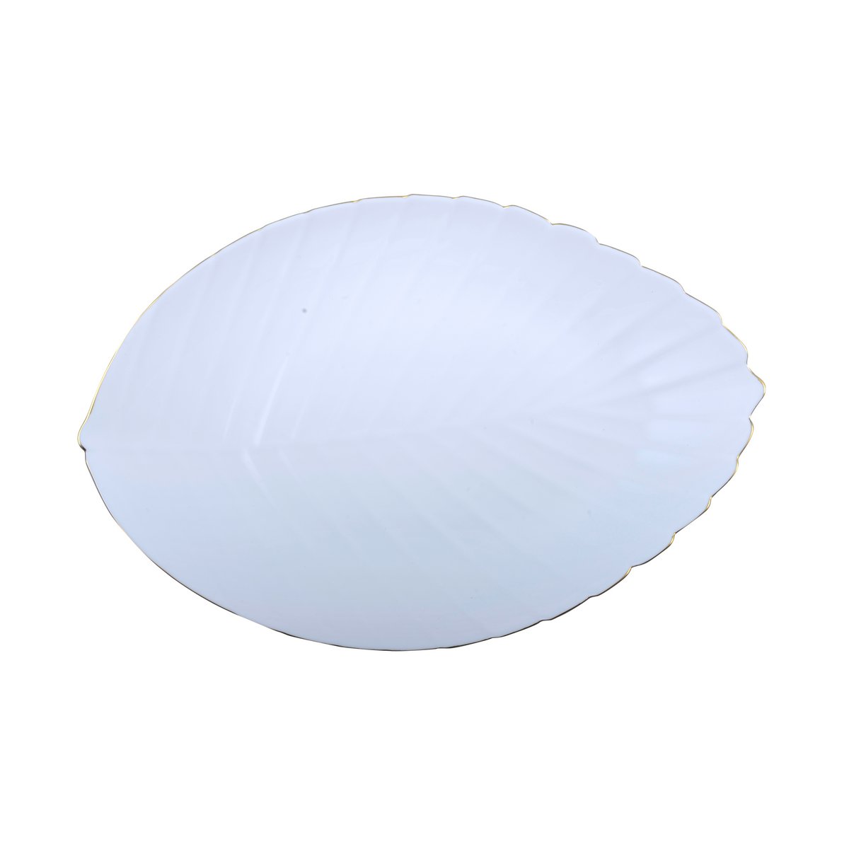 37 cm witte plaatpresentatieplaat