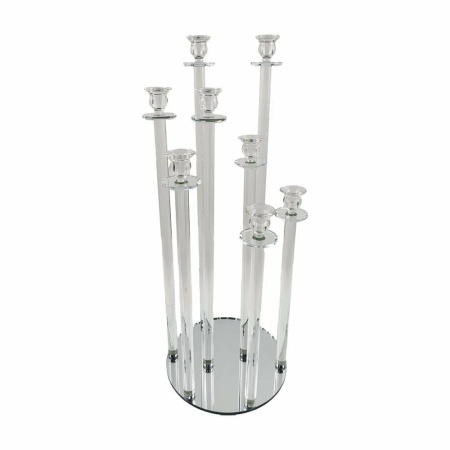 KRISTAL KANDELAAR CENTRUM 8 LAMPEN H77CM