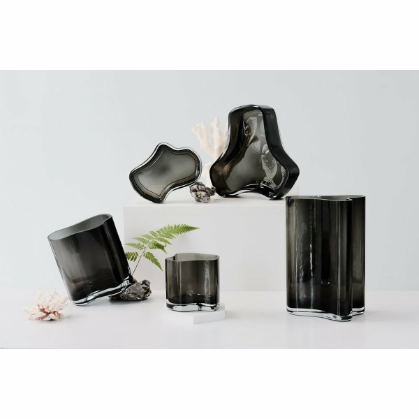 Nieuwe moderne designvaas geïnspireerd op CORAL en Aalto, middelgroot, COR20GR