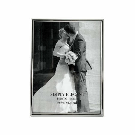 Cadre Chrome Argent 15x20cm