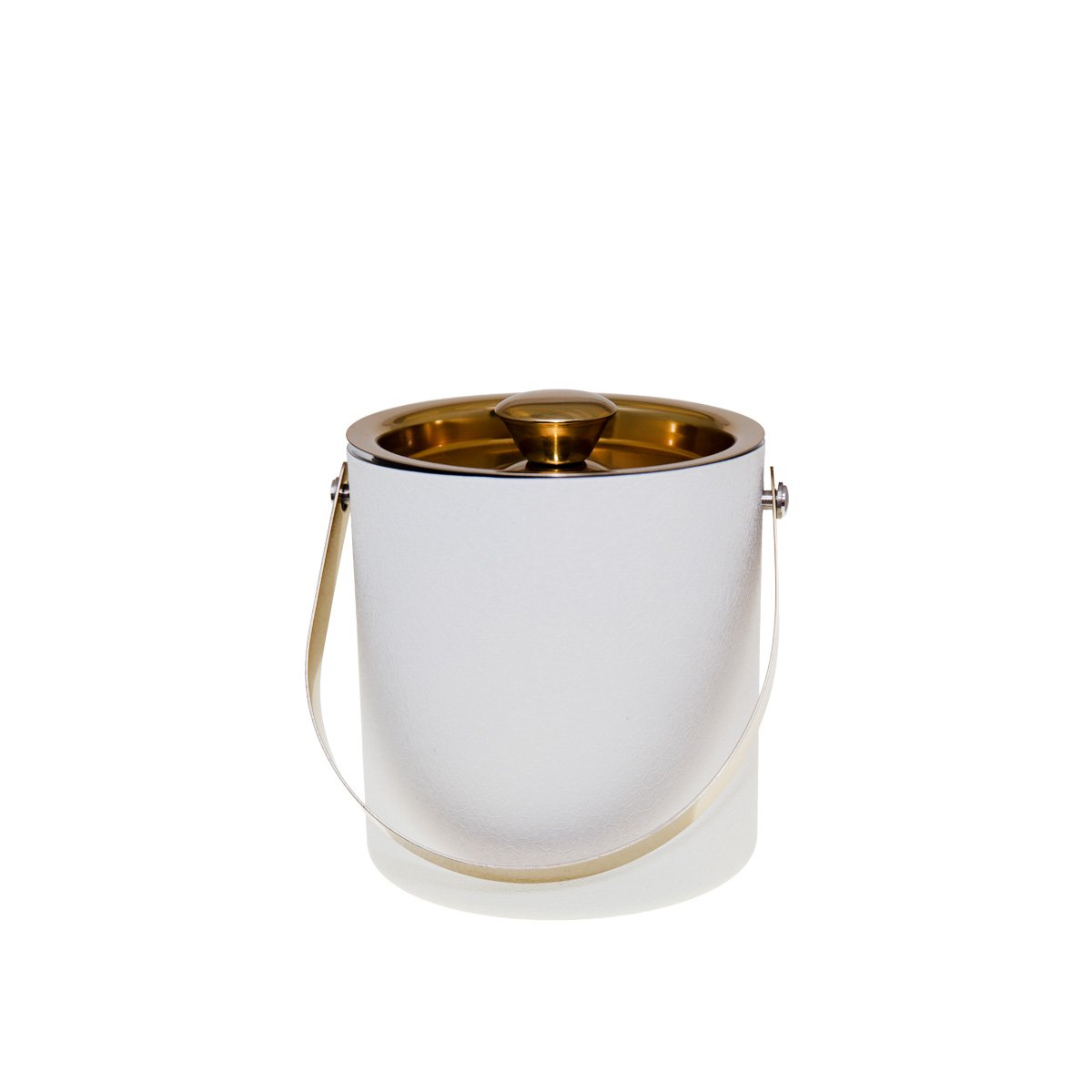 Ecru en Golden Ice Bucket 15x15x18.5 cm