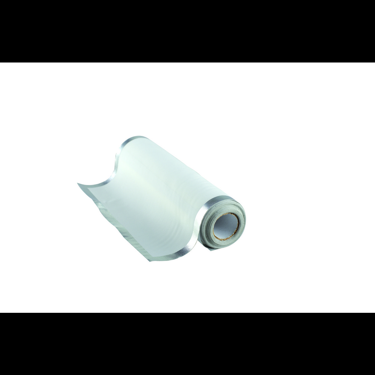 Wegwerphanddoeken 21x21cm Wit en zilveren Roller 32 stuks